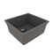 Кухонная мойка Lemark Sinara 440-U 9910071, 44 см, искусственный камень, цвет серый шелк 9910071