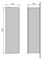 Шкаф пенал Raval 33 Mono.04.110/P/W/RL (Moo.04.110/P/W) подвесной Белый Mono.04.110/P/W/RL