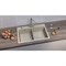 Мойка кухонная ULGRAN Quartz Ruma 780-02, лен Ruma 780-02