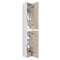 Шкаф пенал Dreja Slim 30 99.0504 Дуб кантри, Белый глянец 99.0504
