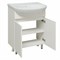 Тумба под раковину Runo белая (под умывальник Уют 60 ) Лада 60 (00-00001163) run_00-00001163