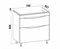 Тумба под раковину Runo  (под умывальник Moduo 80 ) Афина 80 (00-00001170) run_00-00001170
