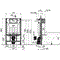 Инсталляция Alcaplast Sadromodul AM101/850-0001 (AM101/850) для унитаза со смывным бачком AM101/850-0001