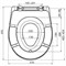 Сиденье для унитаза Alcaplast A606 Белое с микролифтом A606