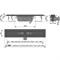 Душевой лоток Alcaplast APZ1BLACK-1050 без решетки APZ1BLACK-1050