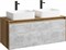 Тумба под раковину 120 см, дуб балтийский, Aqwella Mobi MOB0112DB (Код товара: 986308) MOB0112DB
