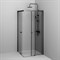 Душевой уголок AM.PM X-Joy 90х90 W94G-403-9090-BТ профиль, Черный матовый стекло прозрачное W94G-403-9090-BТ