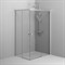 Душевой уголок AM.PM X-Joy 120х90 W94G-403-12090-MТ профиль, Хром матовый стекло прозрачное W94G-403-12090-MТ