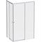 Душевой уголок AM.PM X-Joy 120х80 W94G-403-12080-MТ профиль, Хром матовый стекло прозрачное W94G-403-12080-MТ - фото 533897