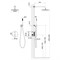 Душевая система Timo встроенная  хром Saona (SX-2369/00SM) SX-2369/00SM