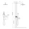 Душевая система встроенная с термостатом Timo Saona (SX-2359/03SM) SX-2359/03SM