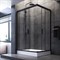 W90G-404-120290-BT Gem Twin Slide 120x90. Душевое ограждение,120x90, профиль черный мат., стекло про W90G-404-120290-BT
