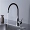 D3007622 Logic кухонный смеситель с гибким изливом, черный D3007622