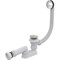Сифон ALCAPLAST для ванны click/clack металл A504CKM-100 A504CKM-100