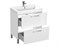 Тумба под раковину Cersanit MELAR 70см белый 64129
