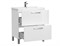 Тумба под раковину Cersanit MELAR 70см белый 64129