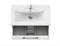 Тумба под раковину подвесная LARA 80 для COMO 80 белый 64137