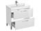 Тумба под раковину Cersanit Melar 80см,  белая 64130
