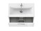 Тумба под раковину Cersanit Melar 80см,  белая 64130
