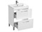 Тумба под раковину Cersanit напольная/подвесная Melar 60 для Como 60 белый (64128) 64128