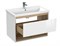 Тумба под раковину подвесная Cersanit LOUNA 80 для COMO 80 белый 64071 64071