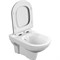 Комплект унитаза с инсталляцией Cersanit City 64439 с сиденьем Микролифт и Белой глянцевой клавишей смыва 64439