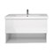Тумба под раковину Dreja Perfecto 70 99.0807 подвесная, Белый глянец 99.0807