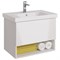 Тумба под раковину Dreja Perfecto 70 99.0807 подвесная, Белый глянец 99.0807