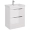 Тумба под раковину Dreja Prime 70 99.9301 подвесная, Белый глянец 99.9301