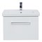 Тумба под раковину Dreja Big Inn 65 77.0201W подвесная, Белый глянец 77.0201W