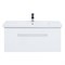 Тумба подвесная Dreja.Rus BIG INN 80 под умывальник Гармония 80, белый глянец 77.0203W