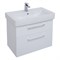 Тумба под раковину Dreja Q Max 70 77.0005W подвесная, Белый глянец 77.0005W
