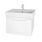 Тумба под раковину Dreja Eco Tiny 50 99.1901 подвесная, Белая 99.1901