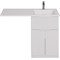 Тумба под раковину Dreja Vega 120 99.0450, Белая 99.0450
