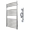 Электрический полотенцесушитель Point Альфа PN05150SE П15 500x1000 левый/правый Хром PN05150SE