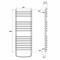 Электрический полотенцесушитель Point Альфа PN05150SE П15 500x1000 левый/правый Хром PN05150SE