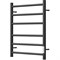Электрический полотенцесушитель Point Аврора PN10846B П6 400x600 диммер справа Черный PN10846B
