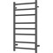 Электрический полотенцесушитель Point Аврора PN10858GR П8 500x800 диммер справа Графит премиум PN10858GR