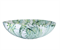 Раковина чаша Bronze de Luxe Flora 3008, зеленый 3008