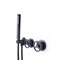 Душевая система встраиваемая Bronze de Luxe LIBERTY 5011B-F, черный 5011B-F