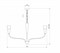 Подвесная люстра Eurosvet Rhyton 60167/6 латунь ev_a068279