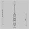 Подвесной светильник Maytoni Ritmo MOD381PL-L30CH3K MY_MOD381PL-L30CH3K