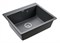 Мойка кухонная Paulmark Kante PM106052-DG, 60 см, кварцевая, графит PM106052-DG