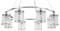 Подвесная люстра Indigo Dante 13022/8P Chrome INDG_V000408