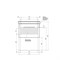 Тумба с раковиной подвесная Dreja Big Inn 65 см, белый 77-0201W-com