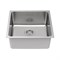 Мойка кухонная Paulmark Yuni YU44-BS, 44 см, нержавеющая сталь, цвет брашированная нержавеющая сталь YU44-BS