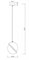 Подвесной светильник Freya Element FR5181PL-01BS MY_FR5181PL-01BS