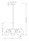 Подвесной светильник Freya Elori FR4004PL-03WB MY_FR4004PL-03WB