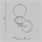 Бра Maytoni Brosche MOD362WL-L5GR3K MY_MOD362WL-L5GR3K