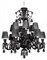 Подвесная люстра Loft it Zenith 10210/12 Black LF_10210_12_Black